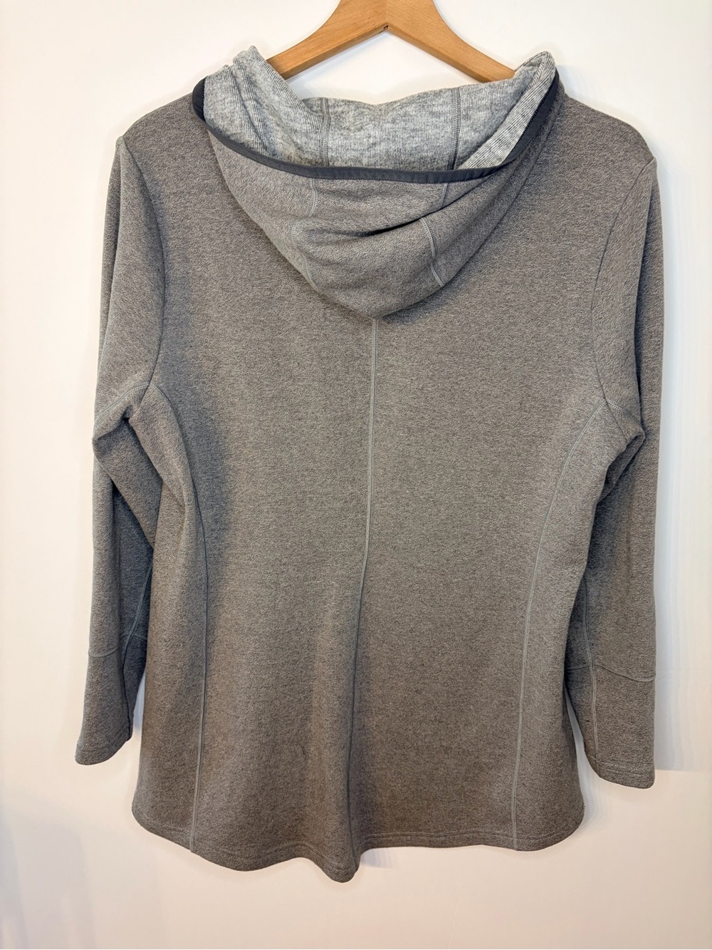 Title Nine Women’s Gray Hooded Mighty Tunic, Size Large - Picture 8 of 10